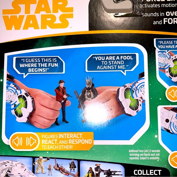 Star Wars Force Link 2.0 Starter Set includes Han Solo Figure - Picture 7 of 8
